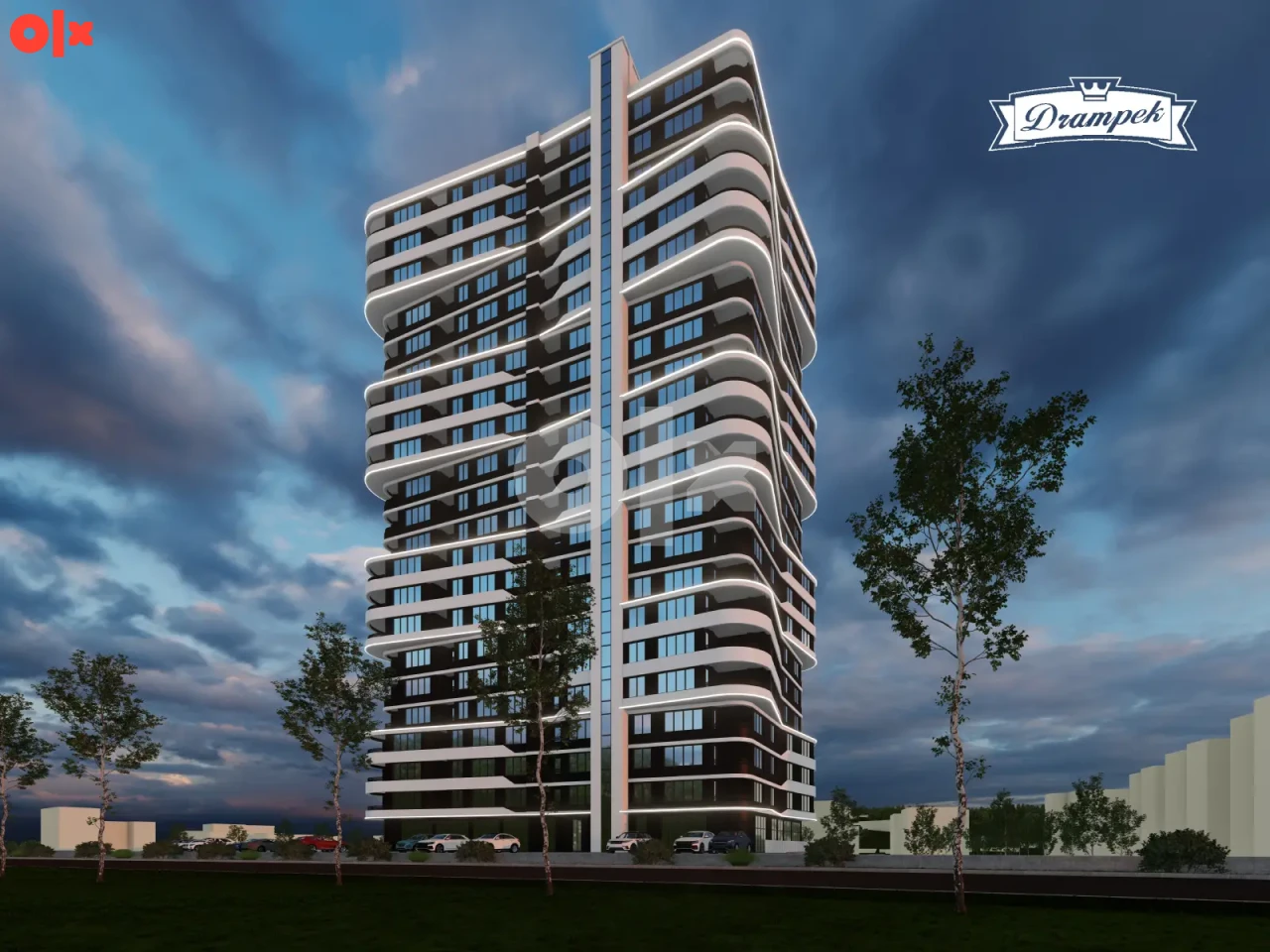 Stan br. 9/16  TCT Tower Sjenjak Tuzla DVOSOBAN 45,20m2 7
