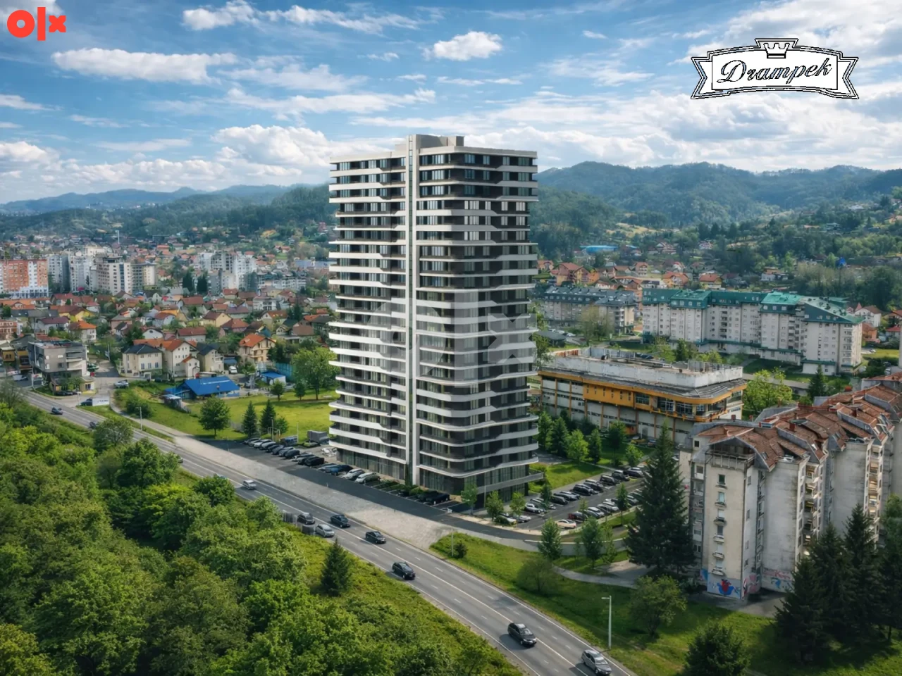 Stan br. 9/16  TCT Tower Sjenjak Tuzla DVOSOBAN 45,20m2 9