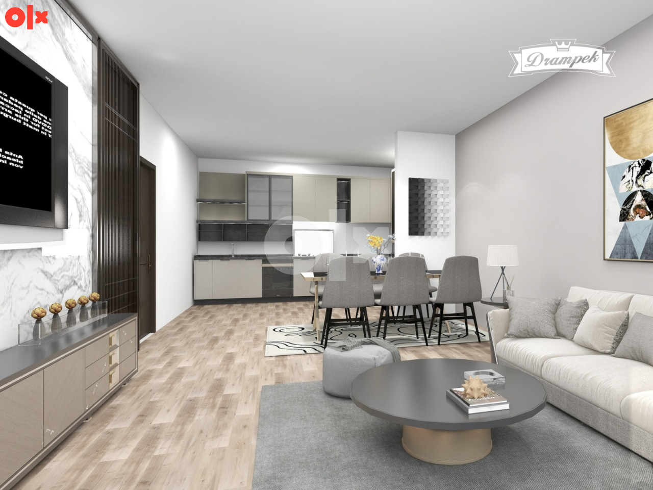 Stan br. 2/3  TCT Tower Sjenjak Tuzla TROSOBAN 66.81m2 6
