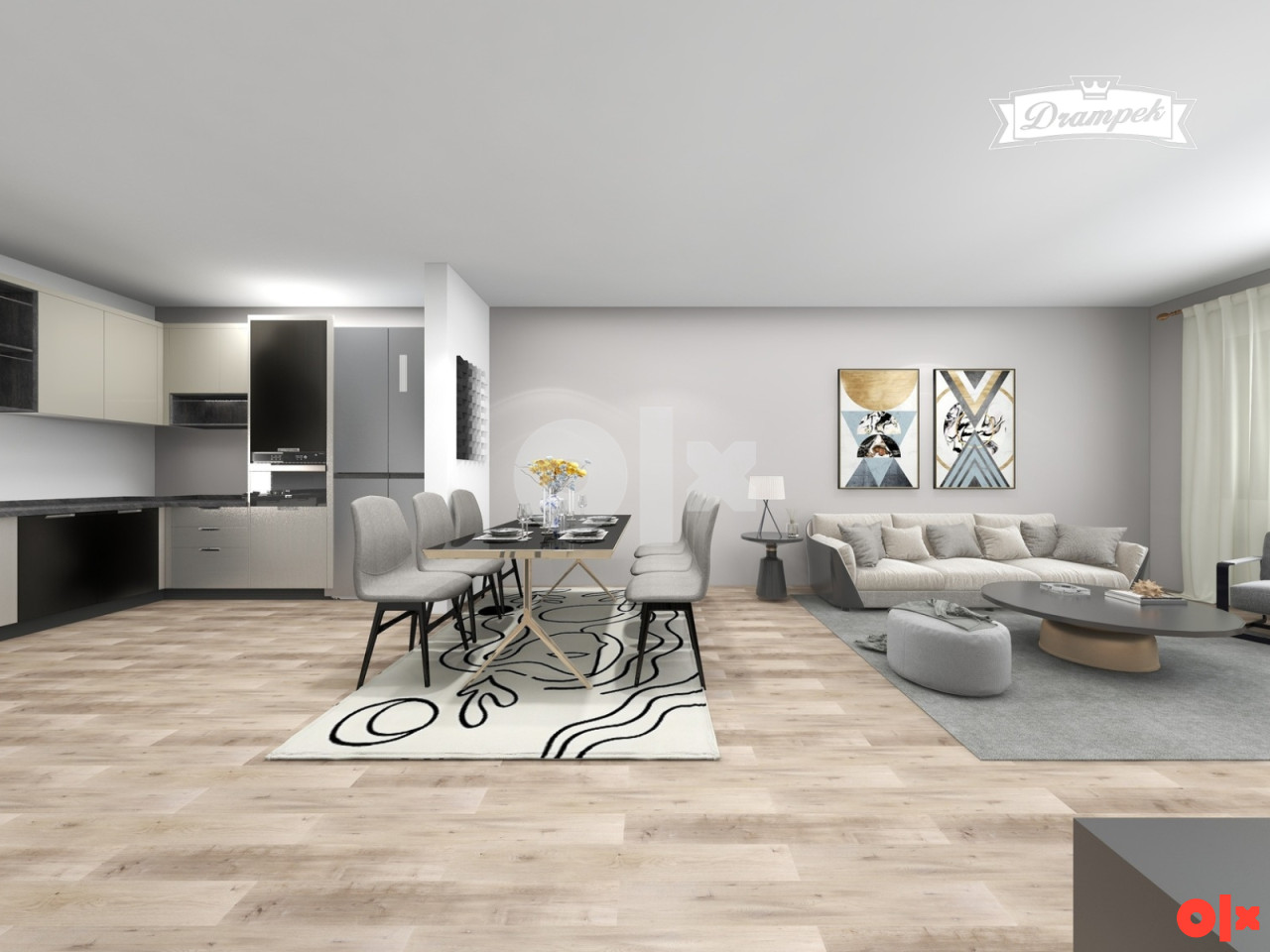 Stan br. 2/3  TCT Tower Sjenjak Tuzla TROSOBAN 66.81m2 10