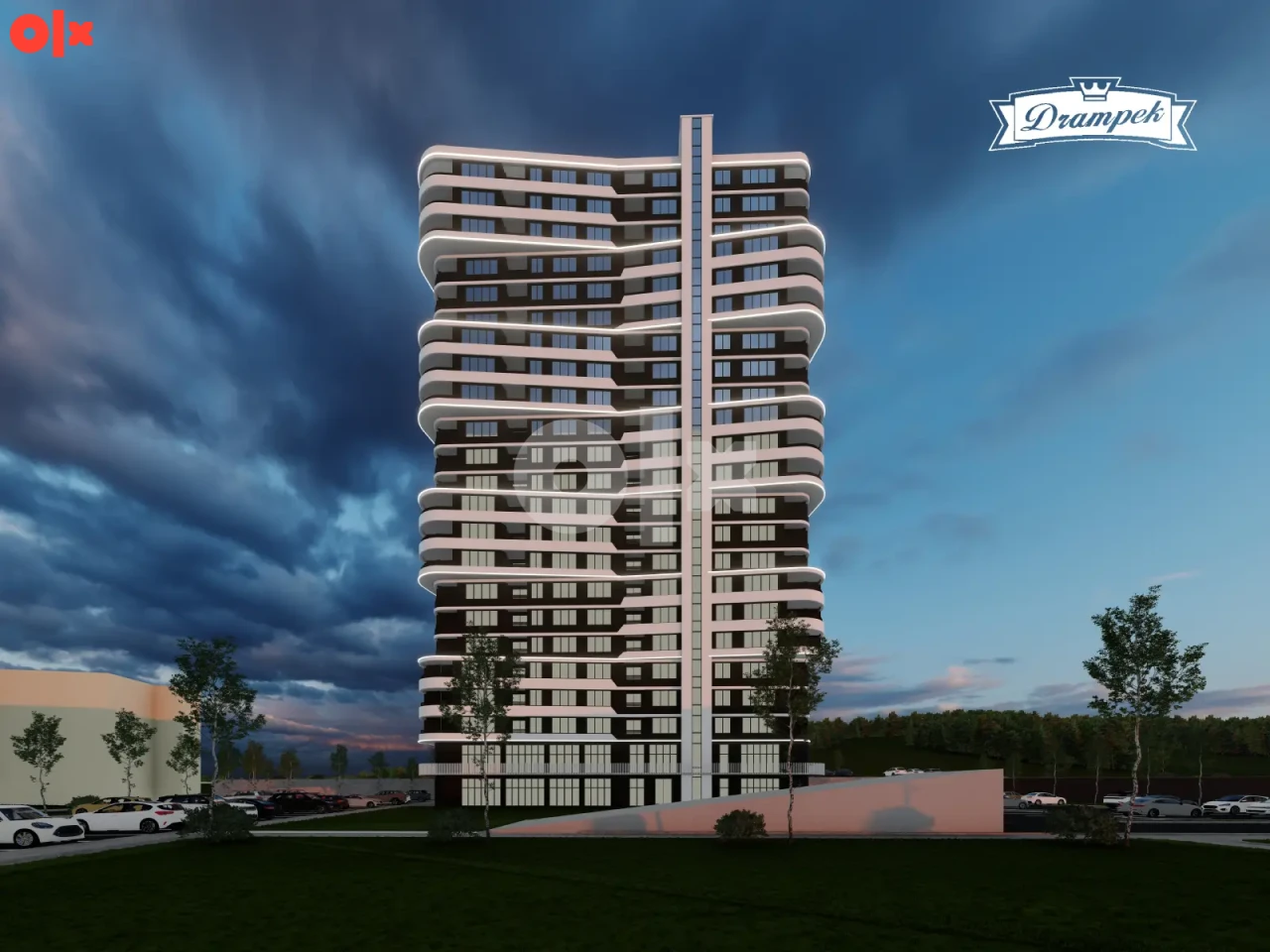 Stan br. 2/3  TCT Tower Sjenjak Tuzla TROSOBAN 66.81m2 11