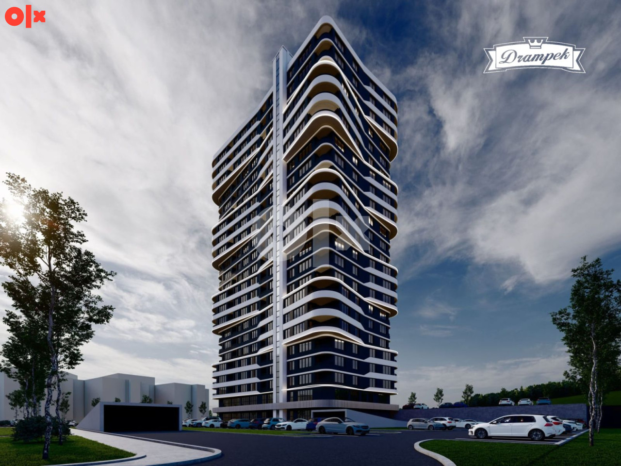 Stan br. 2/3  TCT Tower Sjenjak Tuzla TROSOBAN 66.81m2 5