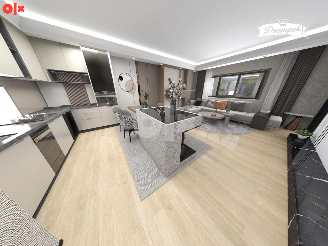 Stan br. 1/2  TCT Tower SjenjakTuzla TROSOBAN 79,26m2 7