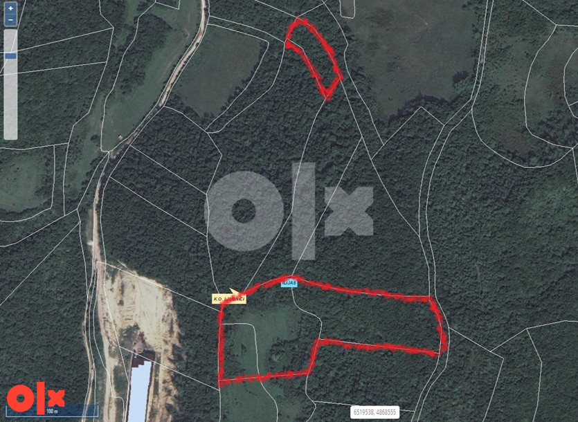 Zemljište (8 parcela) Ilijaš-Balibegovići 28,000 m2 3
