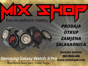 SAMSUNG GALAXY Watch5 PRO 45mm sat *Garancija*watch 5 45 mm smart