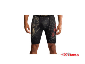 Venum - Santa Muerte 5.0 Vale Tudo Shorts Deep - Black/Gold