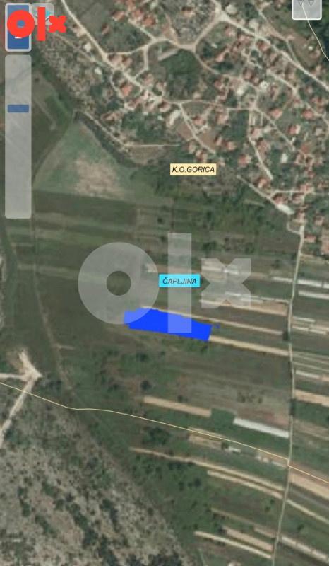 Prodaje se zemljište u Čapljini (Struge-Gorica) 2