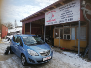 Meriva B 1.4 benz 2013 A14XER presla 40000 km dijelovi