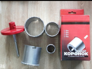 Krune glodala kroneri za keramiku bušenje keramike 4/1