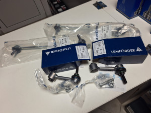 STABILIZATOR STABILIZATORI SKODA OCTAVIA A5 LEMFORDER SET PRE ZAD