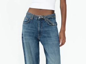 Zara hlace jeans vel.40 (novo)