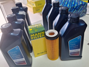 ULJE 5W30 BMW 8 LITARA SA FILTEROM BMW 3 E90 330 DIZEL