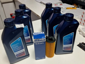 ULJE BMW 5W30 6 LITARA SA FILTEROM BMW 3 E90 DIZEL