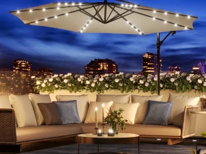 Suncobran Aurora Light sa led svjetlima 3m - više boja
