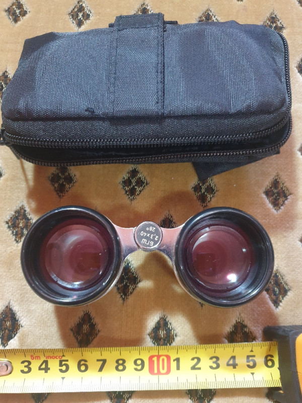 Dvogled pozorisni jacine 2,3x40 ruski