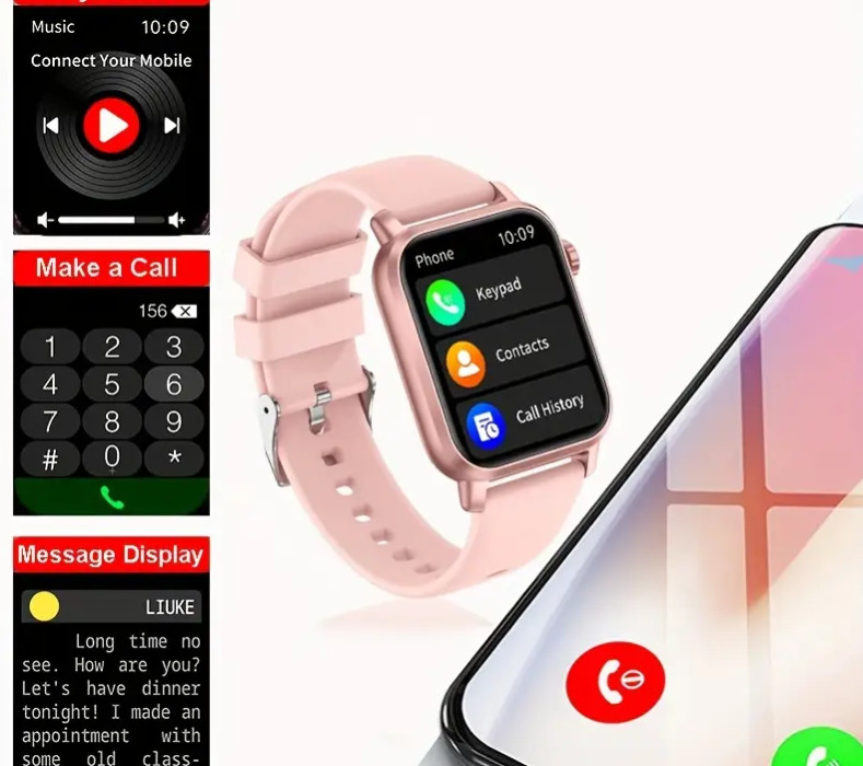 Ženski Pametni Sat Coiusor V31Z Rose + Gratis Narukvica