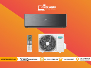Klima Hisense QH35, Energy Pro X 12k, inverter, Black