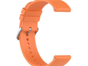 Silikonska narukvica 22mm Huawei Samsung Watch orange