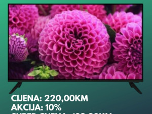 TELEVIZORI PO SUPER CIJENAMA OD 189.90KM VIDI SLIKE