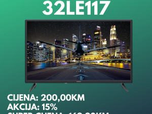TELEVIZORI PO SUPER CIJENAMA OD 169.90KM VIDI SLIKE