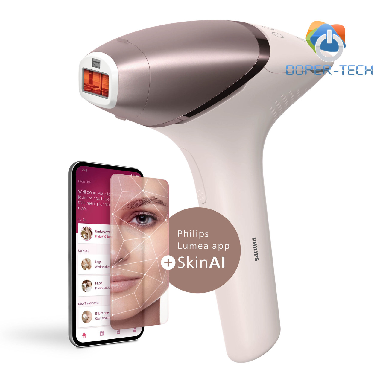 Epilator PHILIPS Lumea IPL BRI977/00 DOPER