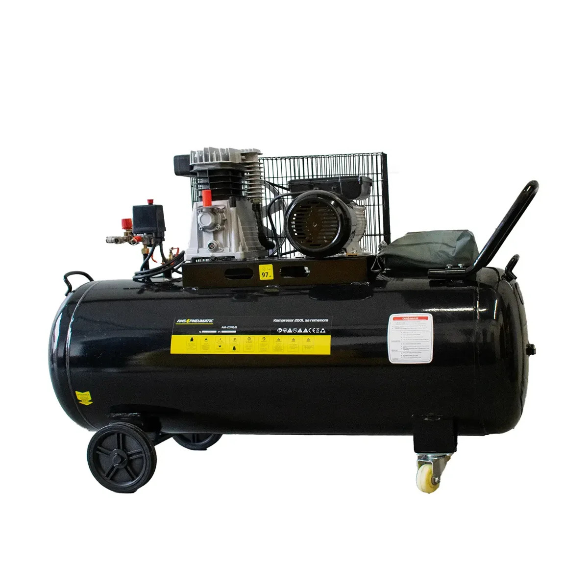 AMS Pneumatic kompresor za vazduh 200 L AM-2070/8
