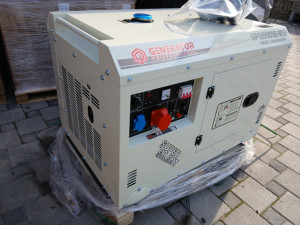 AGREGAT ZA STRUJU DIZEL 12 KVA 12 KW ATS PALJENJE