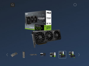 BLACK FRIDAY Asus RTX 5070 Ti Prime OC Edition 16GB DDR7 Dx12