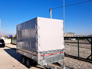 Autoprikolica transporter sa ceradom