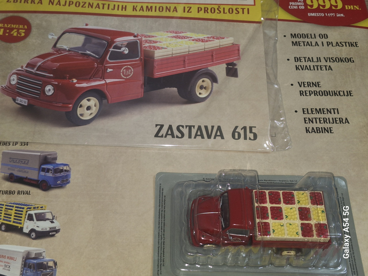 Legendarni kamioni Zastava 615---2 kom.