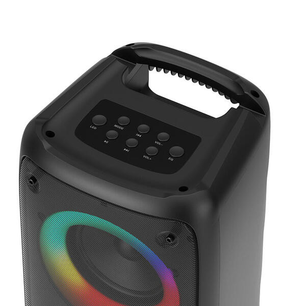 Zvučnik Ledwood Loudspeaker Drop100 100W Wireless Black