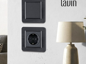 Moderne Uticnice i Prekidaci Antracit Premium Program