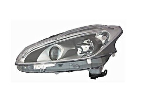PEUGEOT 208 -Far lijevi LED, Crni (2015-)