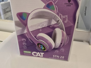 BLUETOOTH SLUSALICE CAT LJUBICASTE