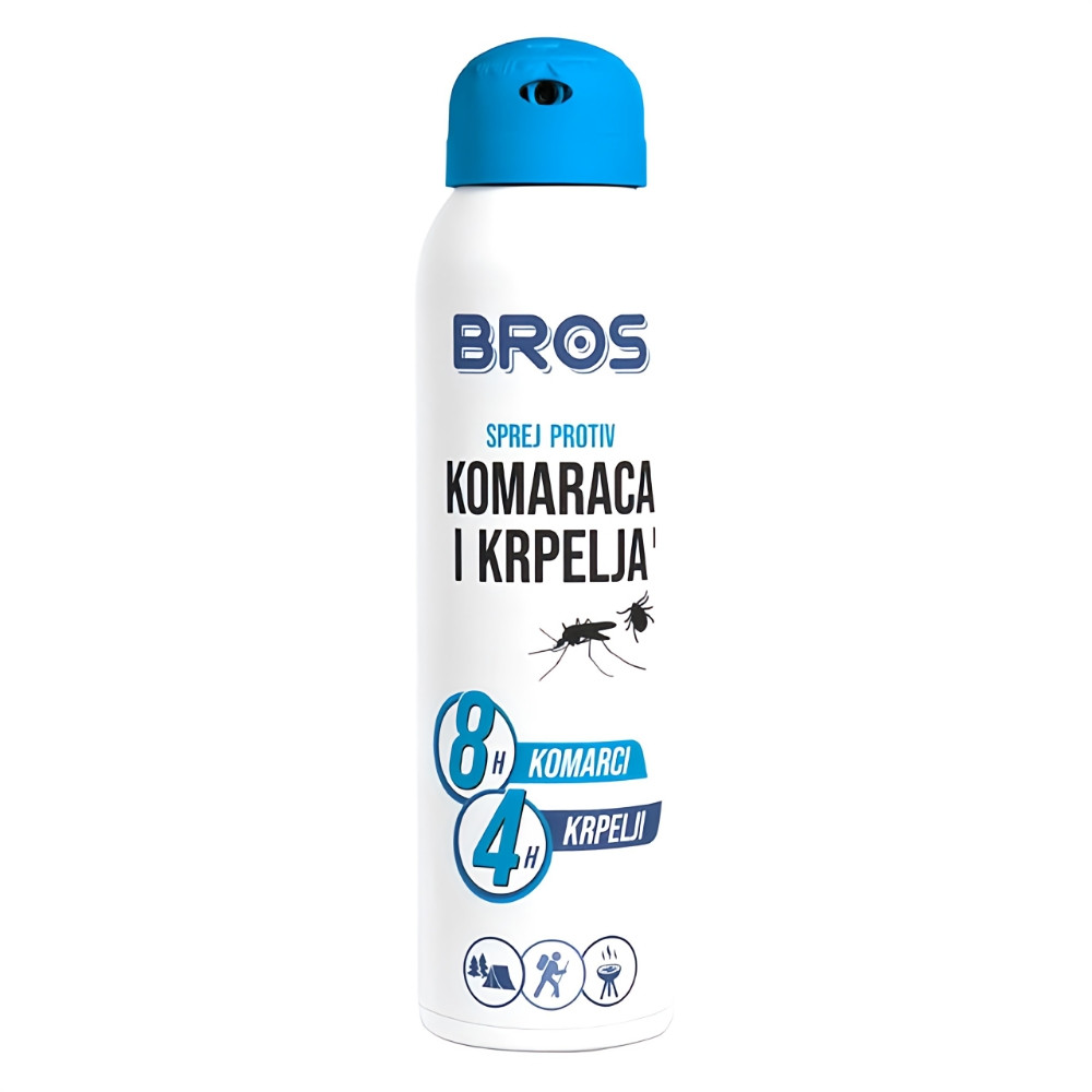 BROS Sprej protiv komaraca i krpelja 90ml (za krpelje i komarce)
