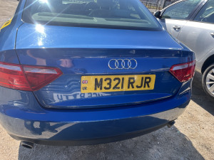 Audi A5 Kupe 2010 Gepek zadnji branik stopke