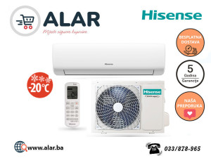 Hisense klima KB50 vanjski grijac Wings Pro HiNano 18 K