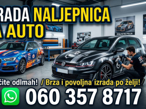 Izrada naljepnica po želji