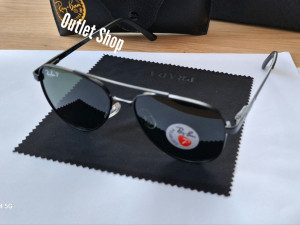Ray Ban Aviator,black/green,polarizovane,rb futrola,NOVO