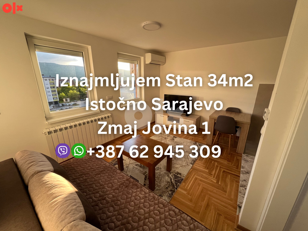 IZNAJMLJUJEM Stan 34m2 Istočno Sarajevo Zmaj Jovina Lukavica