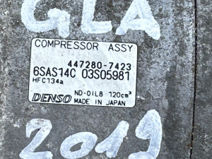 Kompresor klime Mercedes GLA (fotografija 2)