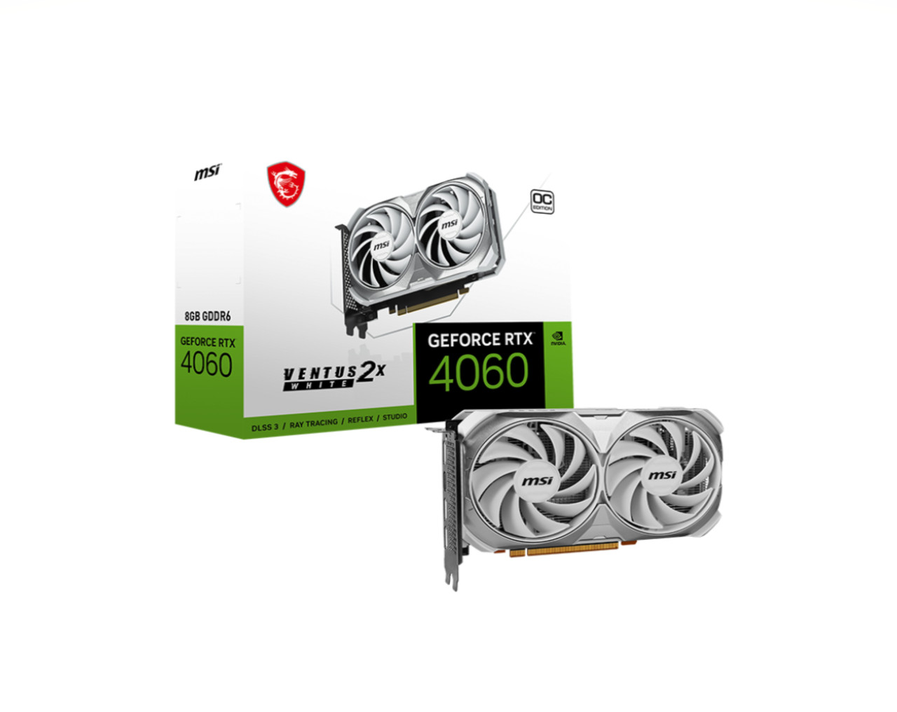 Graficka karta MSI RTX 4060 8GB GDDR6 128Bit Ventus 2x