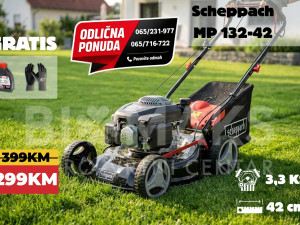 Motorna kosilica kosačica Scheppach MP132-42 3.3 KS