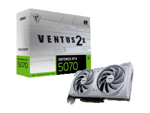 MSI VENTUS 2X OC WHITE RTX 5070 12GB GDDR7 DLSS4