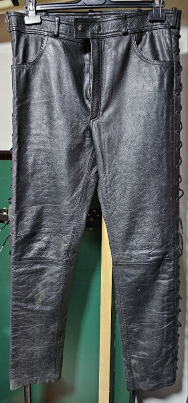 Kožne hlace za motor S M L XL XXL