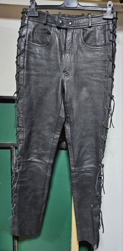 Kožne hlace za motor S M L XL XXL