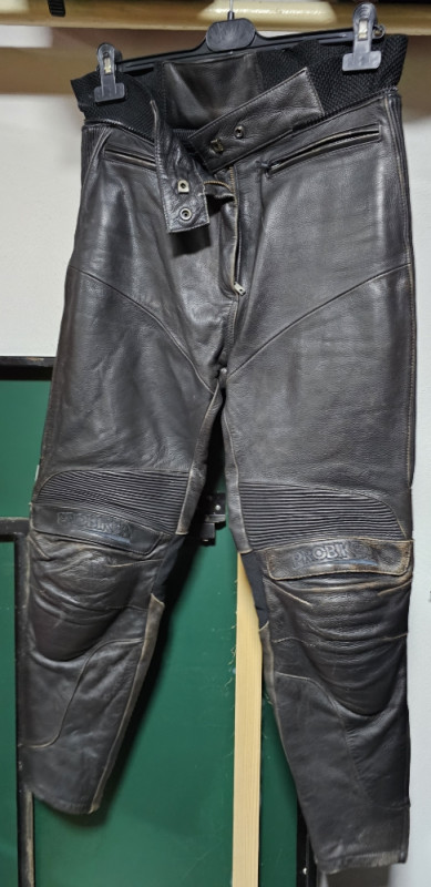 Kožne hlace za motor S M L XL XXL