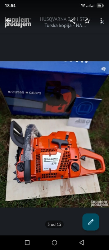 HUSQVARNA 365 i 372 - Turska kopija