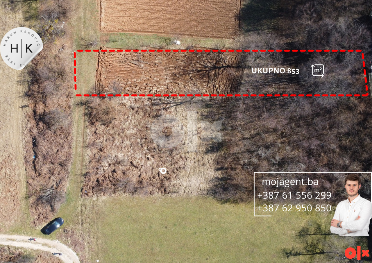 HK prodaje zemljište: Binježevo - 853m2 2