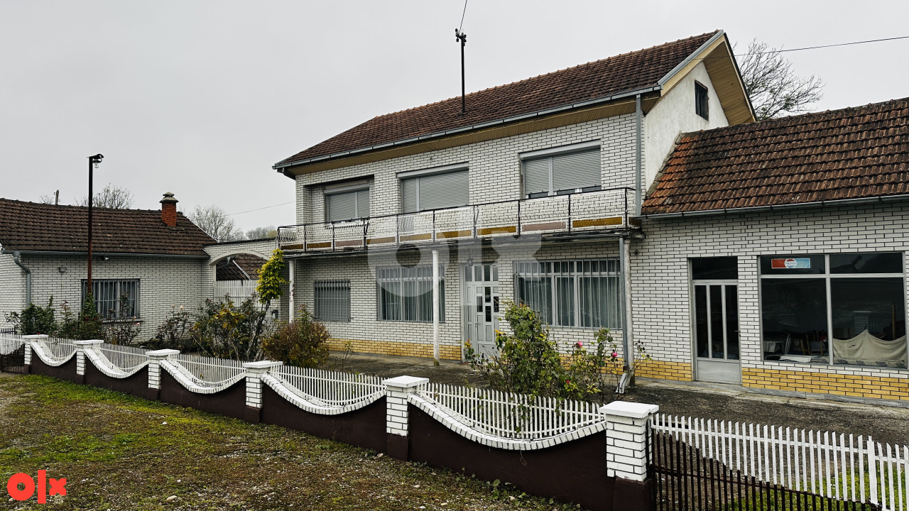 KUĆA SA POSLOVNIM PROSTOROM KOMPLET DOMAĆINSTVO 6